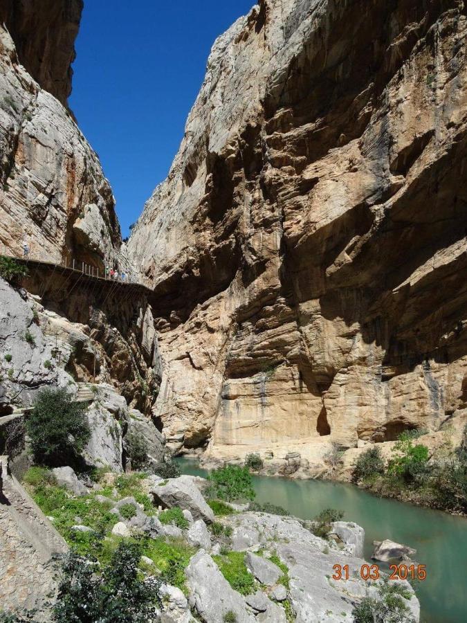 Alojamiento Rural El Paraiso Del Chorro Eksteriør billede